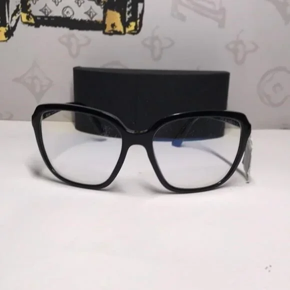 New Authentic Prada SPR 10V 1AB-09H Women’s Fashion Glasses – Black - Picture 8 of 13